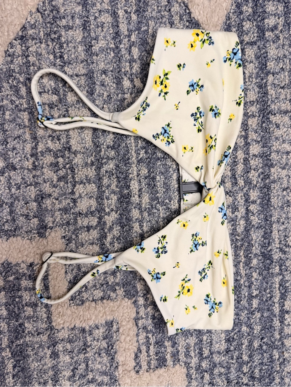 NWOT Blackbough Floral Print Women’s Bikini Top